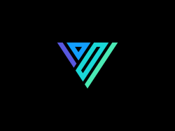 V / logo design by Deividas Bielskis on Dribbble