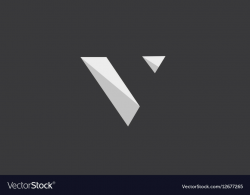 Alphabet letter V logo icon design