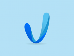 modern letter V logo by OriuDesign on Dribbble