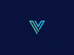 V / logo design | V logo design, Logos design, Web design logo
