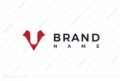 Exclusive Logo 176486, Letter V Logo Stylish Logo
