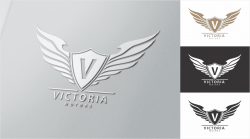 Victoria - Motors (Letter V) Logo V2 - Logos & Graphics