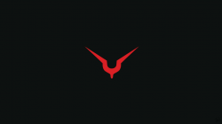 V-shaped red logo, Code Geass, logo HD wallpaper | Wallpaper ...