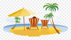 Beach Vacation Seaside Resort Travel - Summer Vacation Png Clipart ...