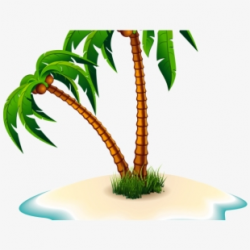 Vacation Island Cliparts - Palm Trees Clipart Transparent ...