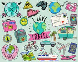 76 Best Travel Clipart images in 2018 | Beach Quotes, Travel clipart ...