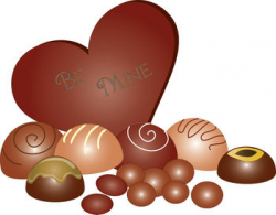 Valentine Chocolate Candy Clipart - Clip Art Library