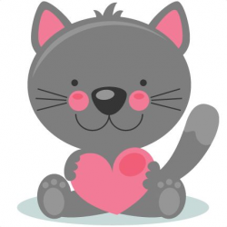 Kitten Valentine Cliparts - Cliparts Zone