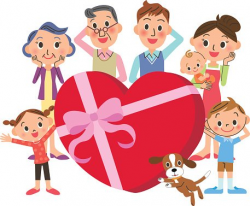 Family and Valentine\'s Day premium clipart - ClipartLogo.com