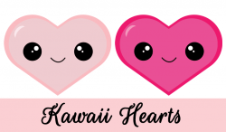 Kawaii Hearts: Valentine Clipart Freebie | Grade ONEderful Designs