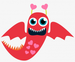 Monster Clipart Printable - Valentines Clip Art Monsters - Free ...