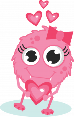 Valentines Day Monster Clipart & Free Clip Art Images #29505 ...