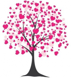valentines clip art | Free Valentine\'s Day Clipart of a tree ...