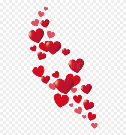 Free Png Download Valentine Hearts Decorpicture Png - Hearts Clipart ...