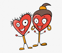 Clip Art Valentines Day Girl Boy Happy Couple Love - Love ...