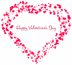 Happy Valentine\'s Day Decorative Heart Transparent PNG Clip Art ...