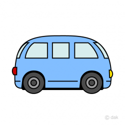 Free Cute Van Clipart Image｜Illustoon