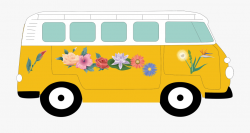 Vans Clipart Car School - Vw Camper Van Clipart #107734 ...