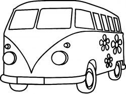 Free Vw Bus Coloring Page, Download Free Clip Art, Free Clip ...