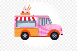 Ice Cream Background clipart - Milk, Van, Car, transparent ...