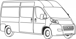 Van Outline PNG, SVG Clip art for Web - Download Clip Art ...