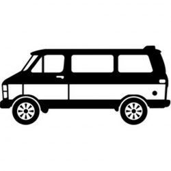 Silhouette Design Store - View Design #274217: classic old van