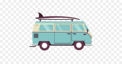 Bus Cartoon clipart - Car, Van, Surfing, transparent clip art