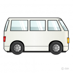 Free Van Clipart Image｜Illustoon