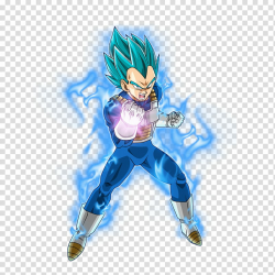 Vegeta SSJ Blue KI transparent background PNG clipart | PNGGuru