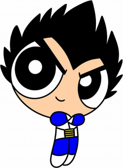 Adorable powerpuff Vegeta | Anime/Manga | Pinterest