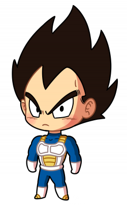 freetoedit digitalart mydrawing fanart vegeta cute chib...