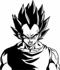 Image result for free clip art dragon ball z vegeta | Dragon ...