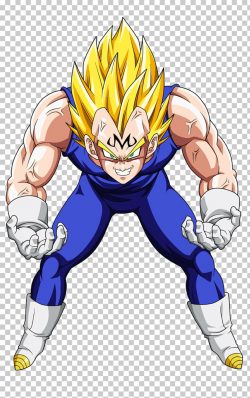 Vegeta Majin Buu Goku Gohan Frieza, Majin Vegeta PNG clipart ...