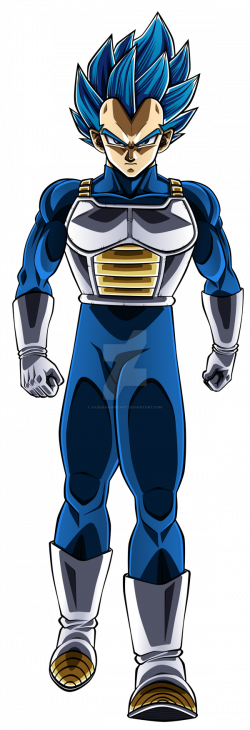 Vegeta Ultra Instinct Blue by AashanAnimeArt on DeviantArt
