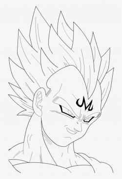 Majin Buu Coloring Pages - Majin Vegeta Drawing Easy ...