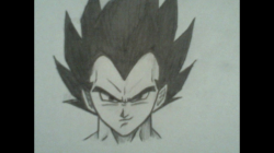 How to Draw Vegeta