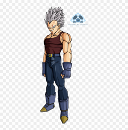 Dragon Fist Man Wrote - Dragon Ball Gt Vegeta Ssj 1, HD Png ...