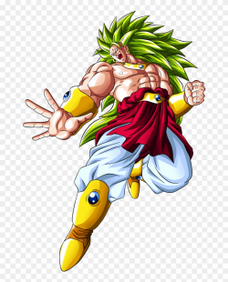 Vector Freeuse Library Broly Transparent Kakarot - Goku ...