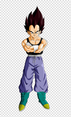 Vegeta Goku Trunks Majin Buu Frieza, dragon ball transparent ...