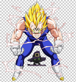 Vegeta Majin Buu Goku Gohan Trunks PNG, Clipart, Action ...