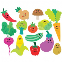 Vegetables Clipart & Vector Set