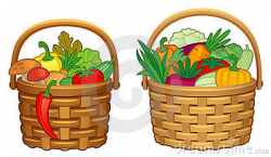 Basket Of Vegetables Clipart | Free download best Basket Of ...