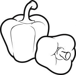Vegetable Coloring Pages | Vegetable coloring pages, Fruit ...