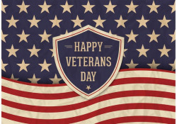 Free Veterans Day Vector Retro Poster - Download Free ...
