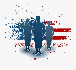 Veterans Day Png Image - Transparent Soldier Salute ...