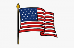 Clipart Veterans Day Flag - Transparent American Flag Clip ...