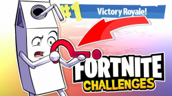 FIRST WEAPON Challenge! - Fortnite Battle Royale