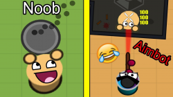 SURVIV.IO BOT SQUAD! TROLLING TEAMMATES + VICTORY ROYALE (Surviv.io Funny  Moments)