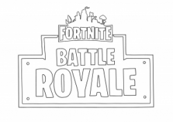 Fortnite Battle Royale - Free printable Coloring pages for kids