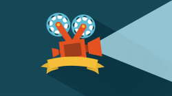 Camera film, video animation